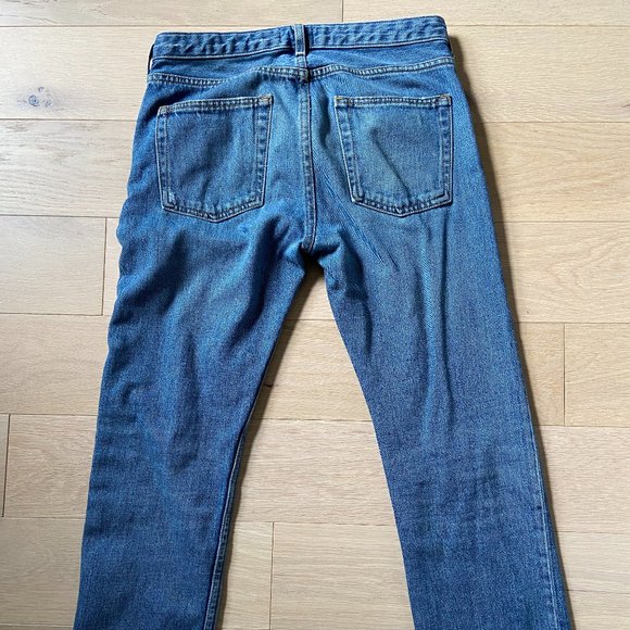 Acne Studios Pop LT Vintage Crop Boyfriend Jeans - Picture 6 of 10